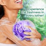 Palmolive Aroma Absolute Relax Body Wash, Gel Based Shower Gel with 100% Natural Ylang Ylang Essential Oil & Iris Extracts - pH Balanced, No Parabens, No Silicones, 750ml Pump