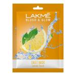 Lakme Blush & Glow Lemon Sheet Mask, 25 ml pack of 1