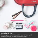 Nova NHS 901 Temperature Control Hair Straightner for Women (Black)